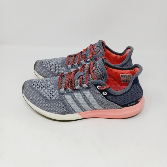 Adidas Women Shoe Cosmic Boost Size 7 Sneaker Running Athletic Pre Owned - Picture 7 of 11